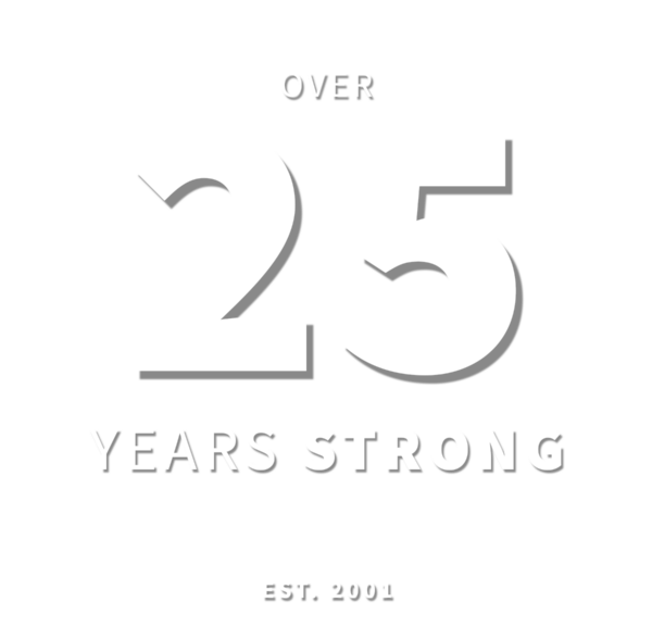 25 Years Strong Logo 25 Years Strong Logo